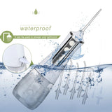 Irrigator Flosser Washing hine Portable Electric Household Oral Tooth Cleaner 350ML Water Tank