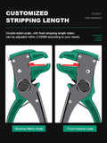 Automatic Stripper Network Pliers for Flat Wire Duckbill Stripping Tool 0.2 to 6mm Range