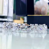 Women's Fashion And Fully-jewelled Shaped Sterling Silver Bracelet