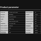 S80 Pro Portable Language Translator Device with 138 Languages Voice Translating 16 Offe Translation ChatGPT Function