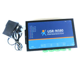 8 Serial Port RS485 To Ethernet Converter IOT Device serial Server USR-N580 Support Modbus MQTT