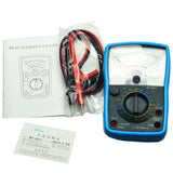 KT8031 Precision Pointer Display AC/DC 500V 10A 20MΩ High Sensitivity Handheld Analog Multimeter