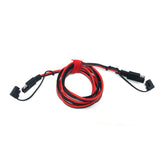 Battery Charging Cables TO Quick Disconnect SAE Extension Cable Dust Cap 200CM 14AWG for Camp Trailer Solar Panels