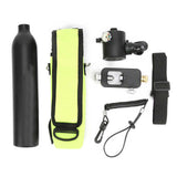 500ML Diving Air Tank Oxygen Cylinder Underwater Emergency Backup Snorkeling Breathing Device Diving Equipment
