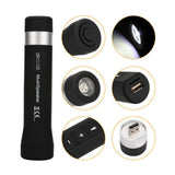 Outdoor Wireless BT Speaker Portable Bicycle Speaker with LED Flashlight 1200mAh Power Bank