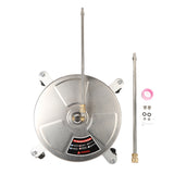 15inch Pressure Washer Surface Cleaner Professional 4000PSI Surface Cleaner with 4 Wheels 1/4inch Quick Connector
