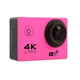 Ultra HD 4K Action 30fps/170D Underwater Helmet Waterproof 2.0-inch Screen WiFi Remote Control Sports go Video Camera Pro