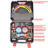 Refrigerant Car Refrigeration Air Conditioning Manifold Gauge Maintenence Tools R22 R-410A R-134a R-404A