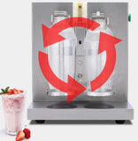 110V 220V Boba shaker Double Shaker Milk Bubble Tea Shaking hine With Timer 750ML Cups