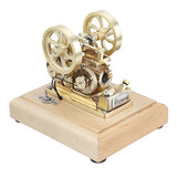 Eachine EM1 Micro Engine Model Brass Double Piston Complete STEM Engine Toys Collection Gifts