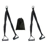 Tricep Cable Attachment Equipment Home Gym Ergonomic Yoga Handles Pilates Strap Workout Rope Grip