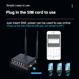 Industrial Grade OpenWRT Wireless Router with Cat4 4G LTE 2.4GHz WiFi and 1 WAN 4 LAN