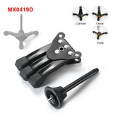 Portable Foldable Tripod Stand Non-slip Wind Instrument Accessories suitable for Holder Clarinet Trumpet Flute Oboe Saxophone