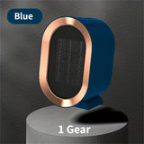 1pc, Electric Desktop Heater, Multifunctional Indoor Small Electric Heater Portable Ceramic Heating Fan Radiator Home Office Warmer Machine For Winter For Home Office School Thanksgiving Halloween Christmas Wedding Birthday Gift Fall Winter Essential