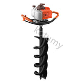 52/71CC 2-Stroke Post Digger Earth Auger - Gasoline Powered Hole Digging Machine for Agriculture