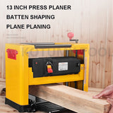Power Tool Wood DIY Woodworking Planer High-Power Electric Single-Sided Plane