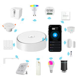 Multi-mode Gateway ZigBee 3.0 WiFi Bluetooth Mesh Hub Work with Tuya Smart App Voice Control via Alexa Google Home