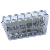 Stainless Steel Flat Back Screws in 12 Different Sizes One Slotted Head Watch Bottom Case Screw for watch repairing