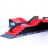 Skate Park Parts For Tech Deck Fingerboard Finger Board Ultimate Parks Ramp (F Style)