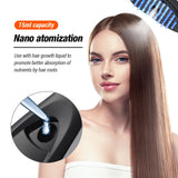 Electric Spray Massage Growth Vibration Head Massager Brush LED Anti Hair Loss Scalp Liquid Medicine Atomizing Comb