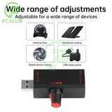 Mini USB Governor Wind Controller Air Volume Regulator Coog Mute Multi Function Fan Speed Switch Module DC 5V