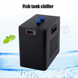 Aquarium 1/3 HP Water Chiller Hydroponics System Quiet Compressor Cooling Home Use Saltwater Freshwater Fish Tank