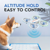 Remote Control Drone With LED Light Altitude Fixed Quadcopter As Gifts Toys