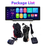 4+64G 10.26 Inch Car Multimedia Player with Camera No Installation Required Support Wireless Carplay Android Auto Gps Navigation
