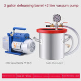 Visible defoaming AB glue stabilized wooden epoxy silicone deoaming bucket vacuum pump tank