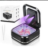 Ultrasonic Retainer Cleaner Dental Cleaning hine for Dentures Aligners Braces Mouth Guards Jewelry Portable