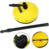 High Pressure Washer Rotary Adapter Deck Wall Patio Cleaner Surface Cleaning Car or Brush for Karcher K1-K7 Accessories
