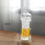 Tea coffee cooler household rapid coog glass cold kettle with faucet large capacity ice wine water cup