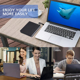 USB3.0 Type C External DVD RW Burner Slim Optical Disk Drive High Speed Transfer DVD Reader Plug and Play for Laptop PC Desktop