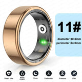 Men Titanium Steel Shell Health Monitoring 3ATM Waterproof 100+ Sport Modes Smartring Women 2024 New Smart Ring Gift