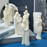 Life Series Mould Mother And Child Silicone Artistic Human Body Resin Epoxy Mold Candle Making