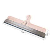 Cement Self-Leveling Scraper Epoxy Cement Mortar Manual Scraper Rack With 3MM/5MM Teeth And Adapter Construction Tools