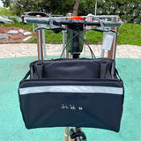 For / Folding Bike Front Bag Head Vegetable Basket Bicycle Accessories