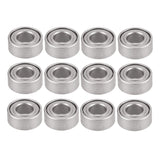 12PCS Steel Bearing 3X6X2mm for WPL C14 C24 C34 C44 MN D90 MN-90 MN99S RC Car Spare Parts Upgrade Accessories