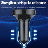 2021 Ambient Light Bluetooth 5.0 Car MP3 Player Wireless Handsfree FM Transmitter Dual USB Car Charger TF U Disk Play
