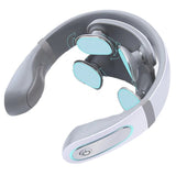Wireless Pulse Pain Relief Electronic 4D Shiatsu Cervical Massager Hard Neck Massage Health Therapy