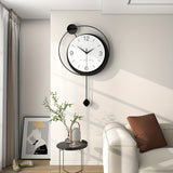 1pc Large Battery-Powered Wall Clock - Modern Minimalist Design for Living Room, Kitchen, Bedroom, Dining Room, and Office Decor