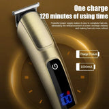 RESUXI 367 Household Men's Waterproof Multifunctional Electric Clipper Nose Hair Trimmer Set