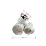 33mm Cover 32mm Massage Chromed Cap PVC Body Bathtub Bubble Hot Tub Water Jet Nozzle