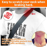 Car Adjuster Seat Belt Buckle Universal Shoulder Neck Strap Positioner Improve Driving Comfort For