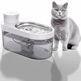 4L Charging Sensor Automatic Stainless Steel Bowl Pet Water Dispenser Cat Drinking Fountain Ultra-quiet Pump For Dog Drink
