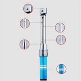 Adjustable Wrench, 5 to 30 Nm 30mm Open End Torque Wrench for HVAC Mini-Split and Refrigeration Systems, 5-30NM