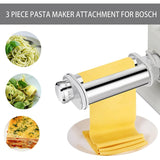 Roller Attachment for Bosch Kitchen Mixer, Pasta Sheet Roller, Spaghetti & Fettuccine Cutter Maker Accessories C