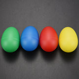 20Pcs Eggs Plastic Musical Shaker With 4 Colors Kids Maracas Egg Percussion Toys