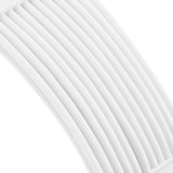 FormulaMod All White PSU Extension Kit , Color Cable Solid Combo 300mm ATX24Pin PCI-E8Pin CPU8Pin With Combs
