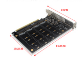 Array Expansion Riser Card Motherboard PCIE Split Card